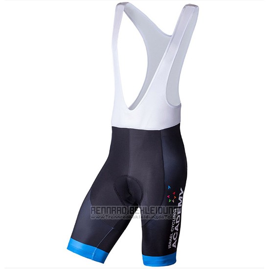 2018 Fahrradbekleidung Israel Cycling Academy Wei und Blau Trikot Kurzarm und Tragerhose - zum Schließen ins Bild klicken